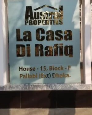 Name Plates Gold Metal Sign ACP Board Acrylic LED Sign